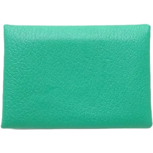 Pre-owned Wallets, female, , Size: ONE SIZE Pre-owned Leather wallets - Hermès Vintage - Modalova