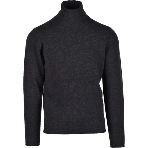 Turtlenecks, male, , Size: 2XL Cashmere Wool Sweater - Filippo De Laurentiis - Modalova