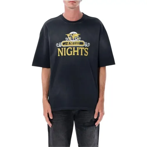 T-Shirts, male, , Size: L Graphic Print T-Shirt - Amiri - Modalova