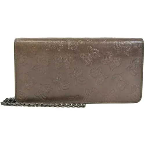 Pre-owned Wallets, female, , Size: ONE SIZE Pre-owned Leather wallets - Bottega Veneta Vintage - Modalova