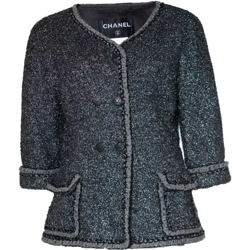 Pre-owned Polyester outerwear , female, Sizes: M - Chanel Vintage - Modalova