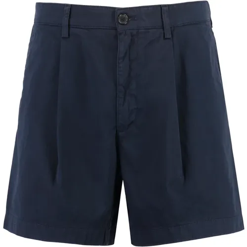 Baumwoll Bermuda Shorts mit Taschen , Herren, Größe: W35 - DEPARTMENT FIVE - Modalova