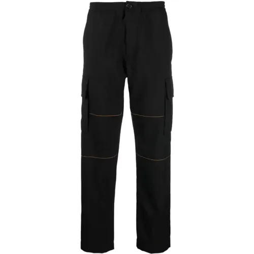 Cargo Trousers with Orange Stitching , male, Sizes: M, S - Marni - Modalova