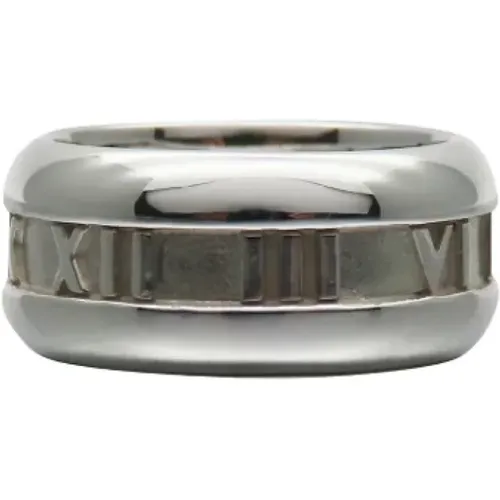 Pre-owned Jewellery, female, , Size: ONE SIZE Pre-owned Silver rings - Tiffany & Co. Pre-owned - Modalova