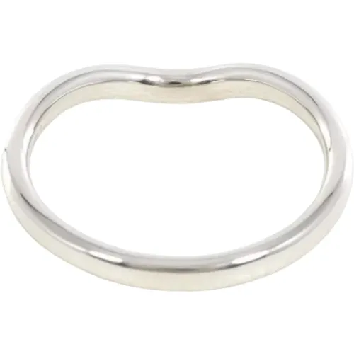 Pre-owned Jewellery, female, , Size: ONE SIZE Pre-owned Platinum rings - Tiffany & Co. Pre-owned - Modalova