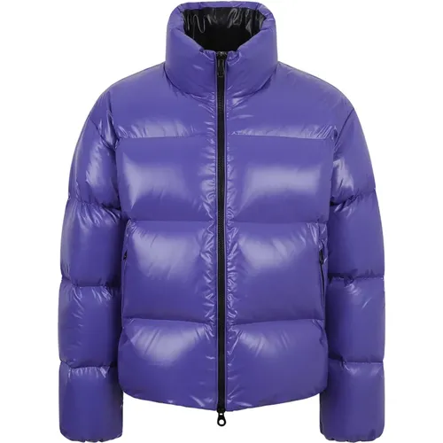 Lila Stepp Daunenjacke Aw23 , Herren, Größe: L - duvetica - Modalova