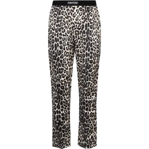Snow Leopard Logo-Waist Underwear , male, Sizes: L, M - Tom Ford - Modalova