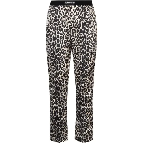 Snow Leopard Logo-Waist Underwear , male, Sizes: XS, S, L, M - Tom Ford - Modalova