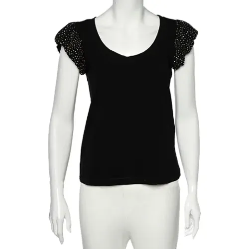 Pre-owned Cotton tops , female, Sizes: M - Moschino Pre-Owned - Modalova