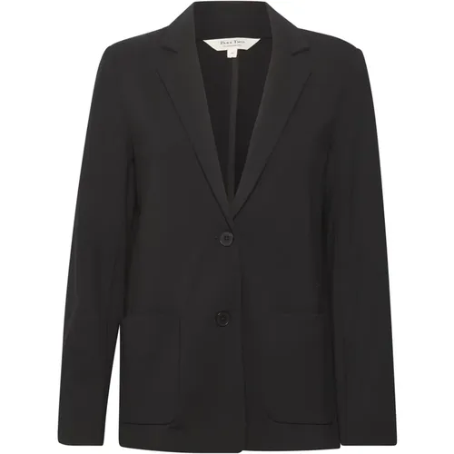 Klassischer Schwarzer Blazer , Damen, Größe: 2XS - Part Two - Modalova