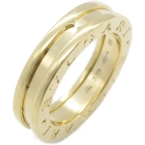 Pre-owned Gold rings , female, Sizes: ONE SIZE - Bvlgari Vintage - Modalova