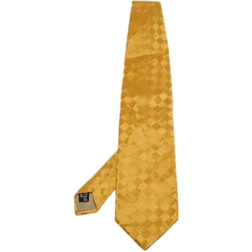 Pre-owned Accessories, male, , Size: ONE SIZE Pre-owned Silk home-office - Armani Pre-owned - Modalova