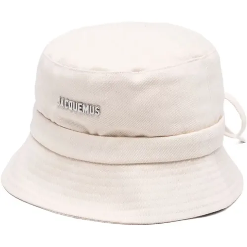 Hats, unisex, , Size: 60 CM Self-Tie Flat Crown Hat - Jacquemus - Modalova