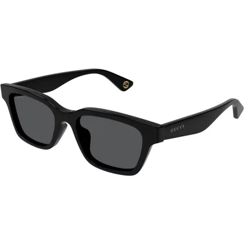 Schwarz Graue Sonnenbrille Gg1641Sa 001 - Gucci - Modalova