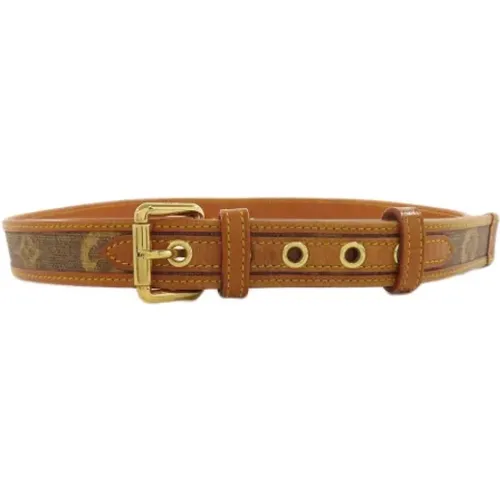 Pre-owned Leather belts , female, Sizes: ONE SIZE - Louis Vuitton Vintage - Modalova