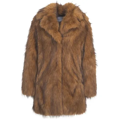 Single-Breasted Coats, female, , Size: XS Janice Jacket - Stand Studio - Modalova