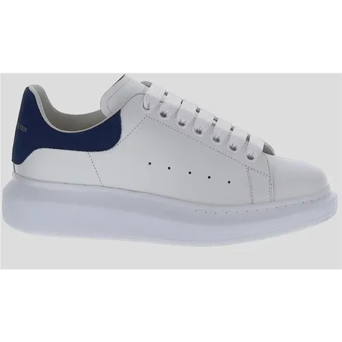 Weiße Leder Larry Sneakers , Damen, Größe: 35 EU - alexander mcqueen - Modalova
