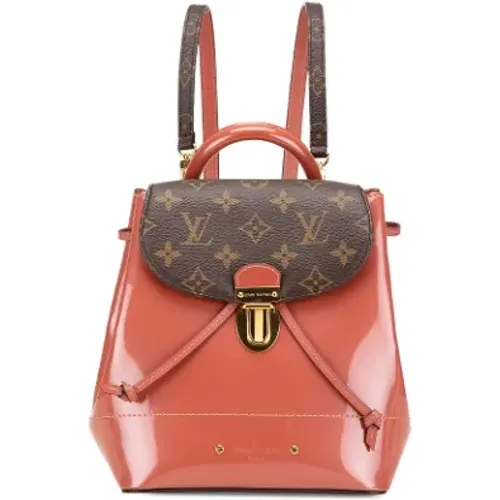 Pre-owned Backpacks, female, , Size: ONE SIZE Pre-owned Canvas Backpack - Louis Vuitton Vintage - Modalova