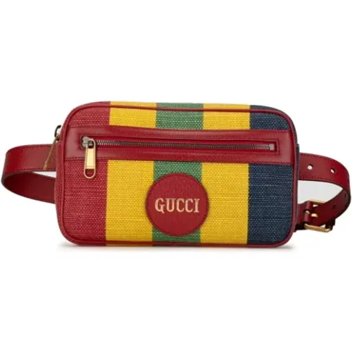 Pre-owned Canvas gucci-bags , female, Sizes: ONE SIZE - Gucci Vintage - Modalova