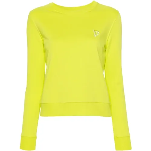 Lime Sweatshirt , female, Sizes: S, XS - Dondup - Modalova