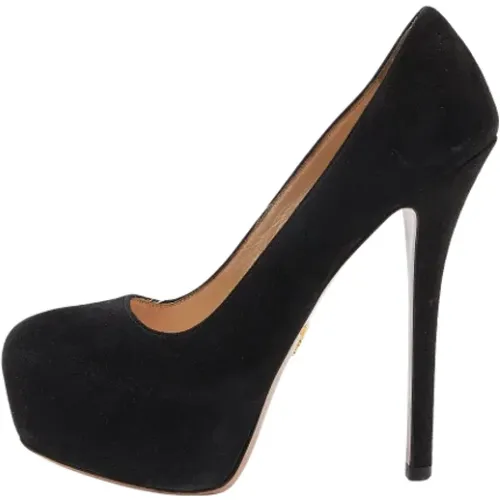 Pre-owned Wildleder heels , Damen, Größe: 36 1/2 EU - Prada Vintage - Modalova
