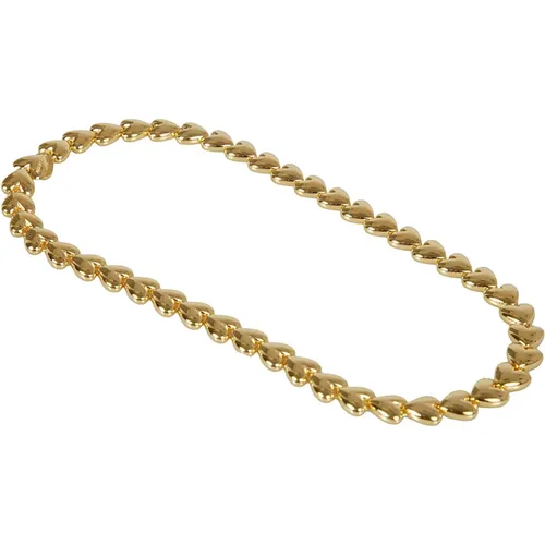 Golden Heart Choker Necklace , female, Sizes: ONE SIZE - Ambush - Modalova