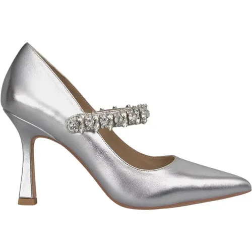 Rhinestone Stiletto Schuh , Damen, Größe: 41 EU - Alma en Pena - Modalova