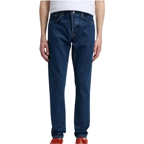 Japanese Slim Tapered Jeans , male, Sizes: W36 - Edwin - Modalova