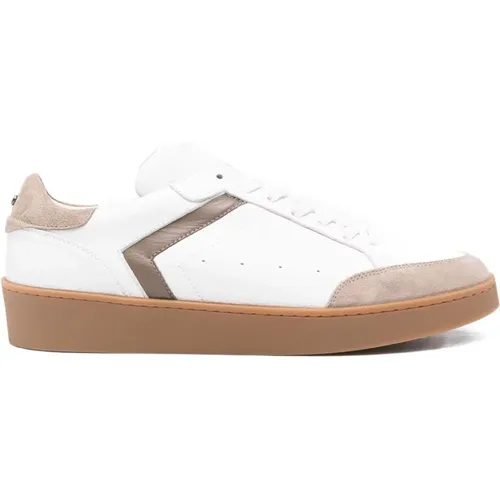 Sneakers, male, , Size: 10 US Stylish Shoe Rc01210 - Canali - Modalova