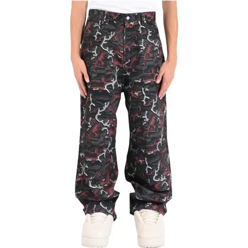 Wide Trousers, male, , Size: W32 Wide Trousers - PDF - Modalova