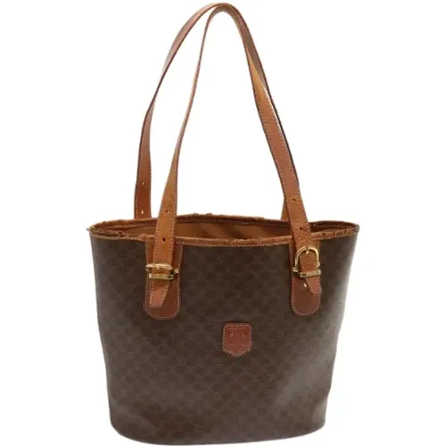 Pre-owned Tote Bags, female, , Size: ONE SIZE Pre-owned Leather totes - Celine Vintage - Modalova