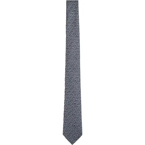 Ties, male, , Size: ONE SIZE Silk Ties - Giorgio Armani - Modalova