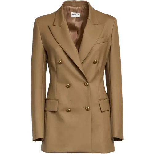 Blazers, female, , Size: XS Gabardine Blazer - P.a.r.o.s.h. - Modalova