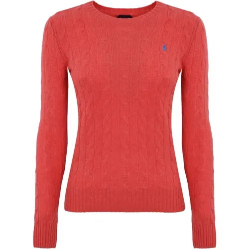 Braided Sweater Long Sleeve , female, Sizes: S, XS, XL, M, 2XS - Ralph Lauren - Modalova