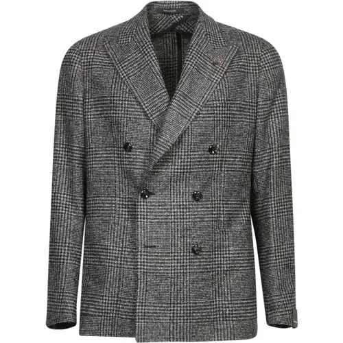 Blazers, male, , Size: M Men's Clothing Blazer Aw24 - Tagliatore - Modalova