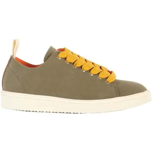 Eco-Leather Lace-Up Sneakers , male, Sizes: 11 UK - Panchic - Modalova