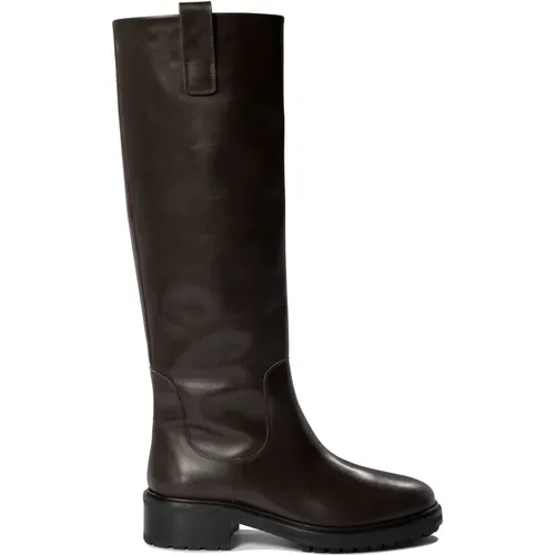 High Boots, female, , Size: 11 US Ankle Boots with Cleated Sole - aeyde - Modalova