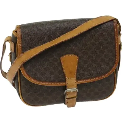 Pre-owned Cross Body Bags, female, , Size: ONE SIZE Pre-owned Leather celine-bags - Celine Vintage - Modalova