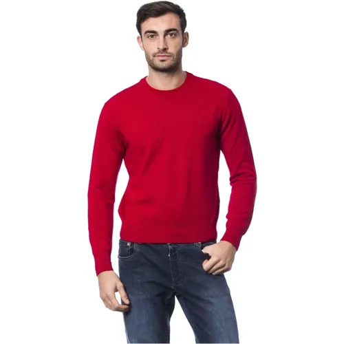 Merinowolle Rundhalsausschnitt bestickter Pullover - Billionaire - Modalova