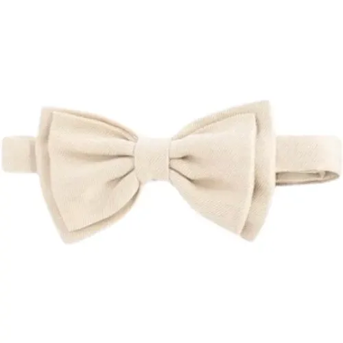 Bowties, male, , Size: ONE SIZE Adjustable Cotton Blend Papillon - Paoloni - Modalova