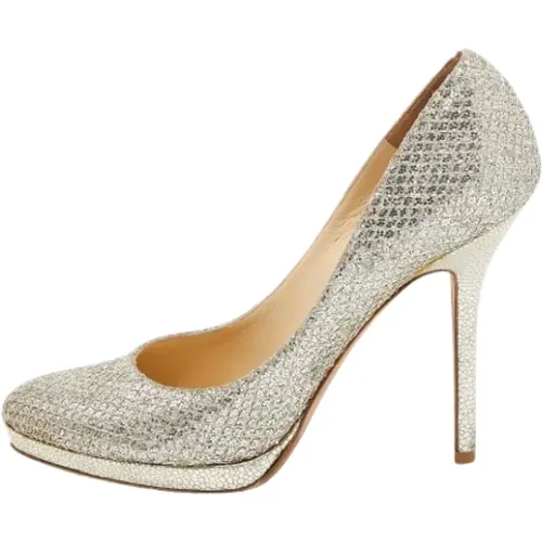 Pre-owned Pumps, female, , Size: 6 1/2 US Pre-owned Fabric heels - Jimmy Choo Pre-owned - Modalova