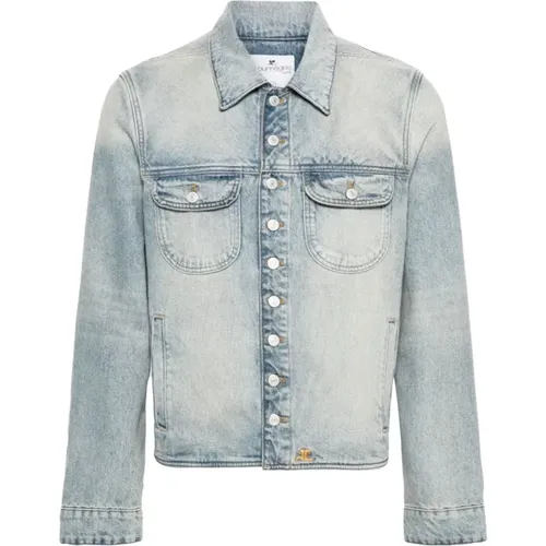 Denim Jacket Denim , male, Sizes: XL - Courrèges - Modalova