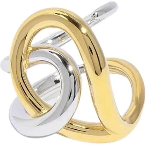 Blaue Ring - Silver/18K Gold Plated , female, Sizes: 55 MM - Charlotte Chesnais - Modalova