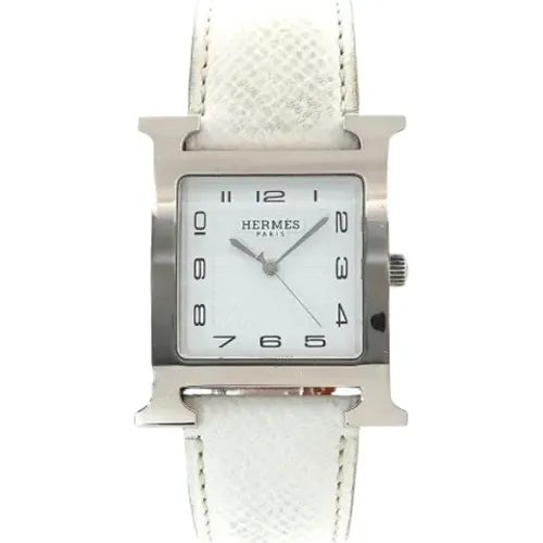 Pre-owned Stainless Steel watches , male, Sizes: ONE SIZE - Hermès Vintage - Modalova