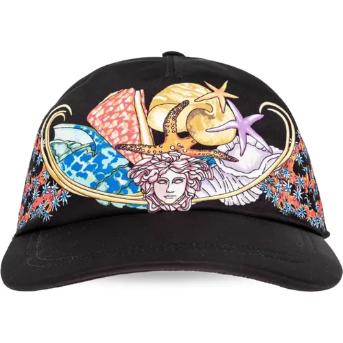 Caps, male, , Size: 59 CM Baseball cap - Versace - Modalova