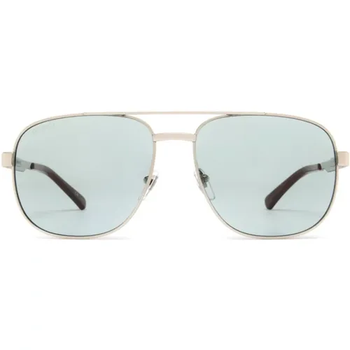 Metallene Aviator Sonnenbrille , unisex, Größe: 60 MM - Gucci - Modalova