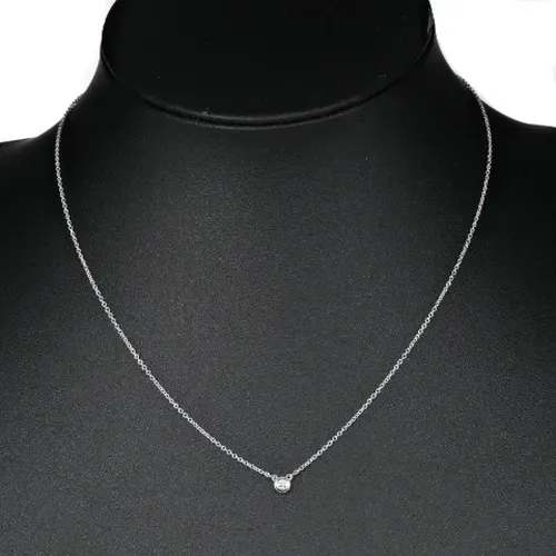 Pre-owned Silver necklaces , female, Sizes: ONE SIZE - Tiffany & Co. Pre-owned - Modalova