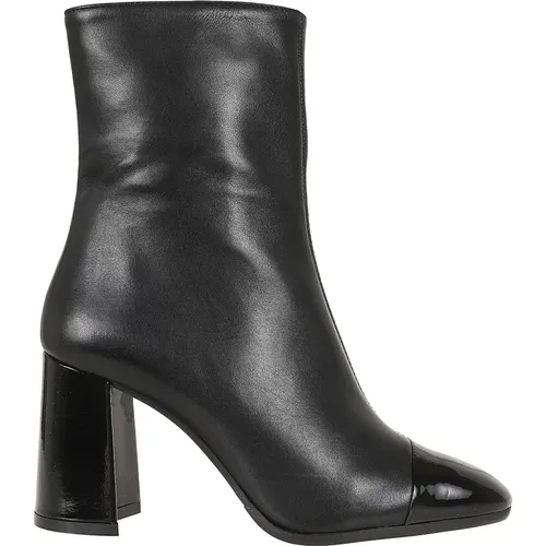 Ankle Boots with Patent Detail , female, Sizes: 7 UK, 5 1/2 UK, 6 UK, 3 1/2 UK, 2 1/2 UK, 4 1/2 UK, 3 UK, 5 UK, 2 UK, 8 UK, 4 UK - Carel - Modalova