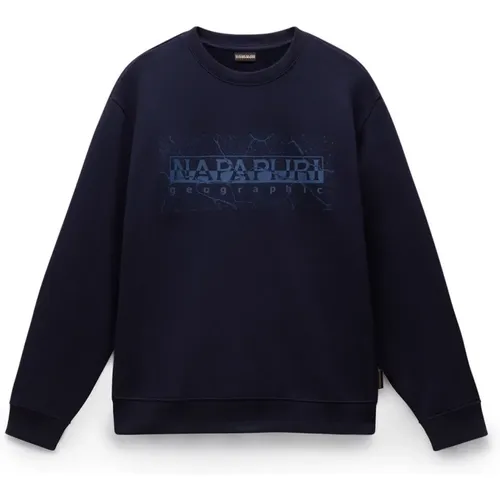 Gedruckte Details Baumwolle Polyester Sweatshirt - Napapijri - Modalova