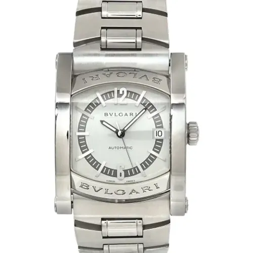 Pre-owned Watches, male, , Size: ONE SIZE Pre-owned Stainless Steel watches - Bvlgari Vintage - Modalova